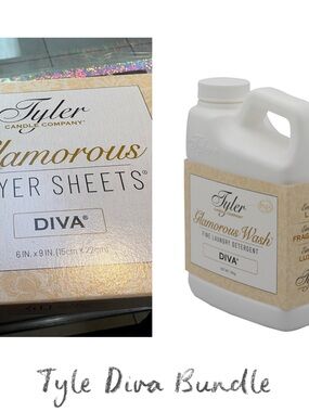 Tyler Diva Wash and Dryer Sheets